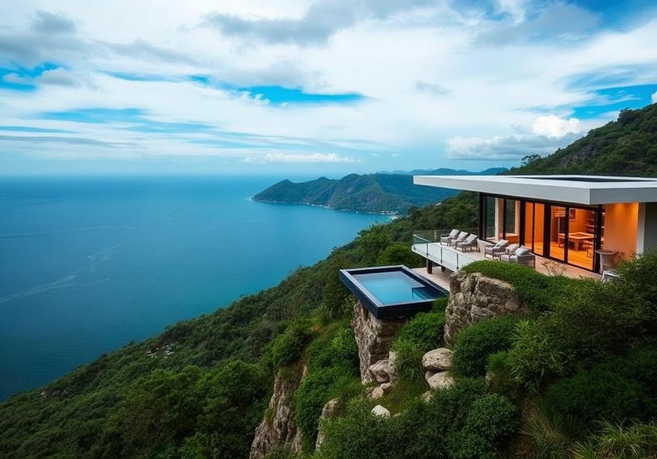 Villa met infinity pool